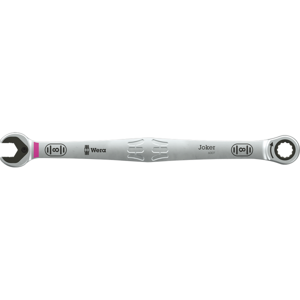 Набір комбінованих подовжених ключів з тріскачкою Wera Joker 6007 8-19 мм, 5 предметів, 05020380001 05020380001 фото