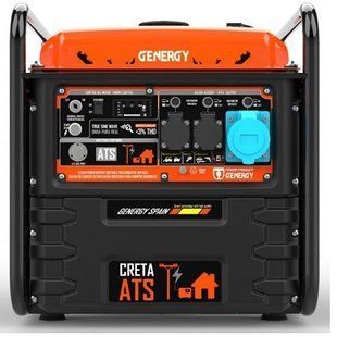Інверторний генератор Genergy Greta ATS 7.2-7.5 кВт, 220В, 240017090 240100090 фото