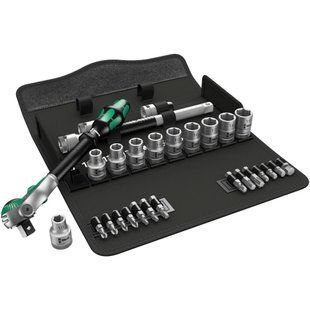Набір інструментів Wera 8100 SC 6 Zyklop Speed  1/2", 28 предметів, 05004076001 05004076001 фото