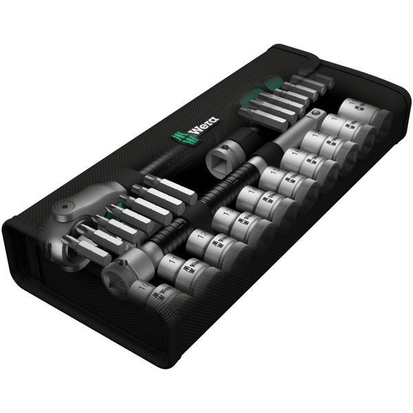 Набір інструментів Wera 8100 SC 6 Zyklop Speed  1/2", 28 предметів, 05004076001 05004076001 фото